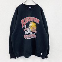 Used 2000s Russell Athletic sweatshirt, vintage black, size 2XL