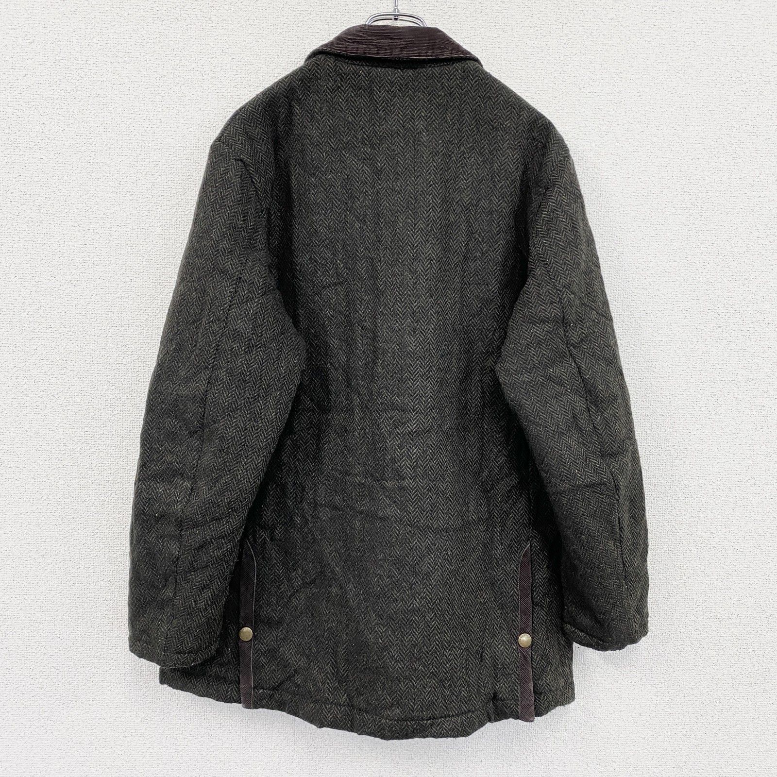 古着 used Barbour バブアー STABLE モヘア混ツイードウール  