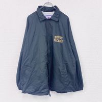 Used 2000s NFL Packers Logo 7 Coach Jacket, Vintage Green, Size XL
