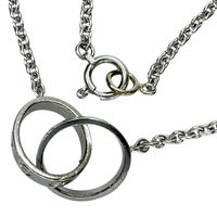 卡地亞/Cartier Baby Love 手鍊項鍊，18K 白金，7.6 克，45 厘米，女士款 [二手]