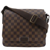 루이비통 LOUIS VUITTON 디스트릭트 PM 숄더백 N41213 다미에 캔버스 2013년 차 FL4123 비스듬히 걸어, 어깨걸이, A5 마그넷 타입 District PM 유니섹스