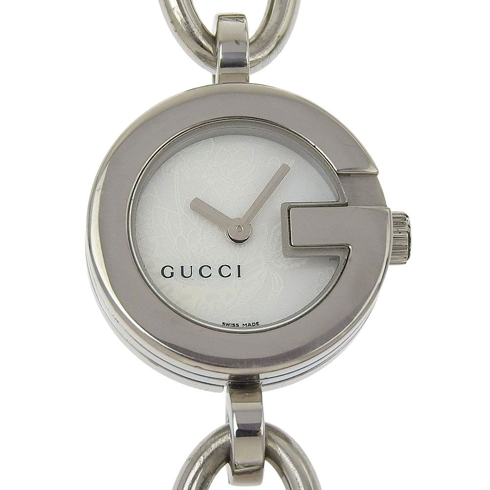 Pre-owned Gucci G Charm Bracelet Watch, 107 Stainless Steel  display picture 1
