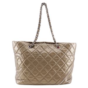 二手香奈儿 Cotton Club Cambon 系列手提包 A34318，皮革，金色，肩背包/手提包，A4 尺寸，拉链，Cotton Club 系列，女士款