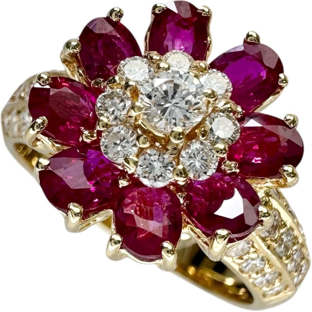 12号Ponte Vecchio/ポンテヴェキオ ルビー 1.51ct ダイヤモンド 計0.59 