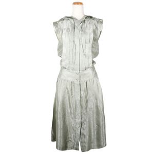 二手香奈儿 (CHANEL) COCO 标志花朵连衣裙 01P P17520V09803 真丝 2001 COCO 标志花朵女士