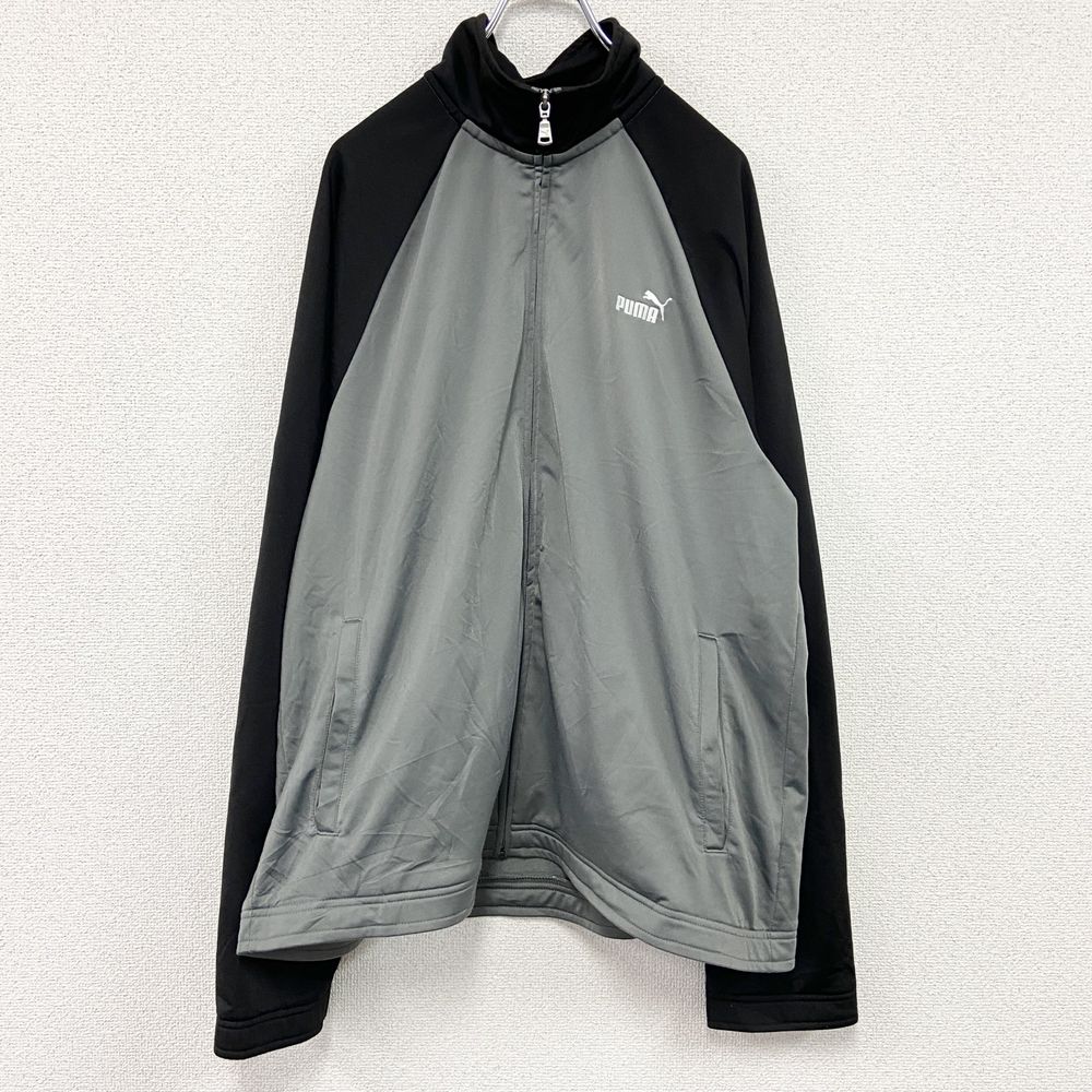 Used PUMA track jacket/jersey, gray, size 2XL | 日本二手精品 ｜ DOKODEMO
