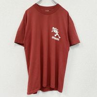 古著2000 年代 JERZEES “Kaito” 短袖 T 卹，復古款，日文漢字印花，紅色， L 碼