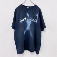 古著Gildan DGM Momentum 短袖樂隊 T 卹，黑色，XL 碼