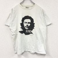 古著2000 年代 SOL'S Ernesto Guevara Che Guevara 短袖 T 卹，復古白色，L 碼