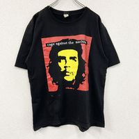 古著2000 年代 GTS Ernesto Guevara Che Guevara 短袖印花 T 卹，復古款，黑色，L 碼