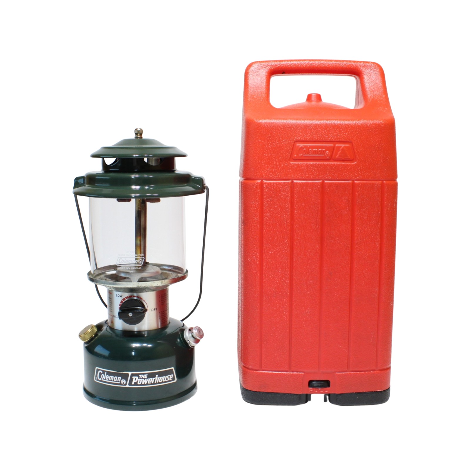 コールマン THE Powerhouseツーマントルガソリンランタン 90年USA製