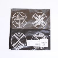 스노우 피크 LS 교토 아라시야마 한정 보자기 GEAR 무늬 S 사이즈 3장 세트 LSK-AC-20SU002 snow peak