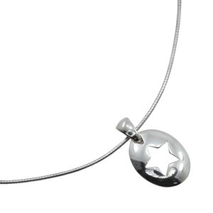 蒂芙尼 (Tiffany & Co.) 镂空星形项链/颈链，925 纯银，约 9.7 克，女士款 [二手]