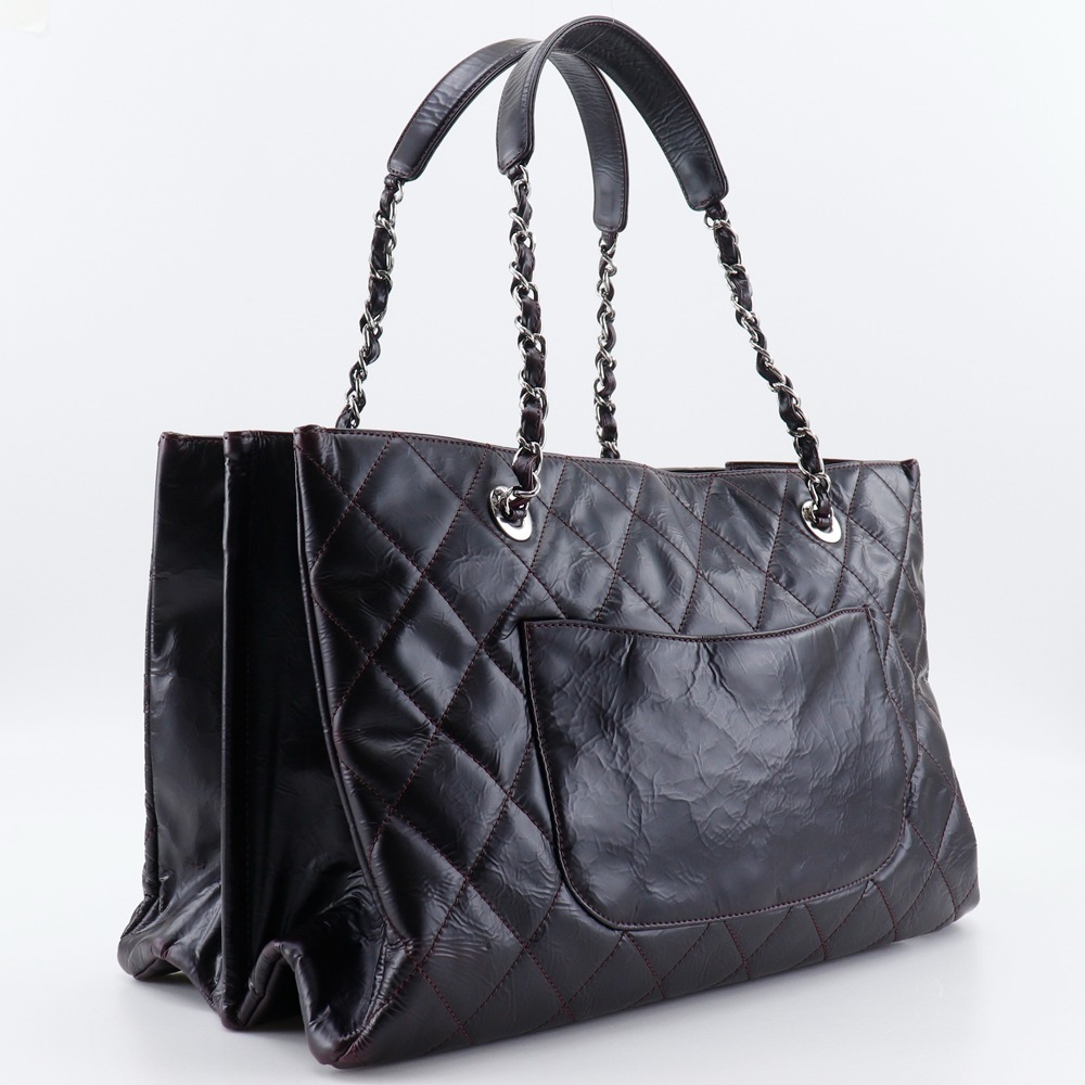 Chanel トートバッグ Pre-owned Chanel Grand Shopping Tote XL Matelasse Chain Tote Bag