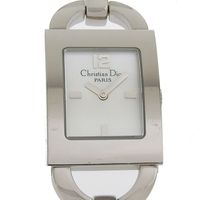 ディオール Dior マリス 腕時計 D78-109 ステンレススチール クオーツ アナログ表示 ホワイトシェル文字盤 Maris レディース【中古】
