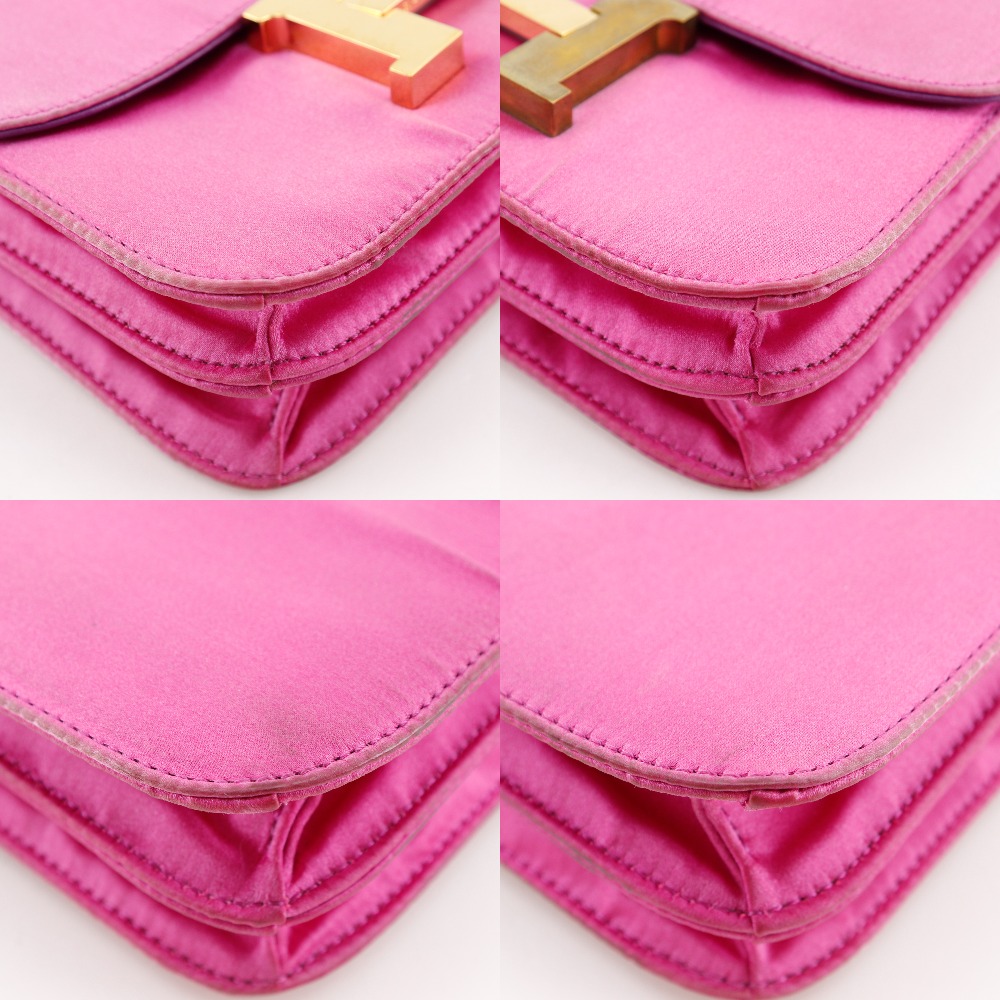 エルメス HERMES コンスタンスミニ18 ショルダーバッグ シルク 2011年