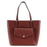 マイケルコース Michael Kors トートバッグ 35S6GTTT3L レザー 赤 肩掛け,手提げ,A4 オープン レディース【中古】