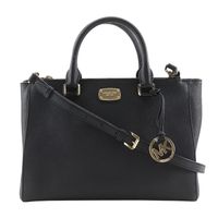 マイケルコース Michael Kors 2WAYショルダー ハンドバッグ 35S6GSOT2L レザー 黒 斜め掛け,肩掛け,手提げ,2way,A4 マグネットタイプ 2WAYShoulder レディース【中古】
