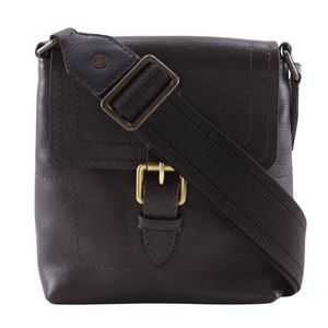 二手LOUIS VUITTONYuma Utah 系列肩背包，M92995，棕色皮革，2008 年款，TH2078，斜挎/单肩包，带搭扣，男士