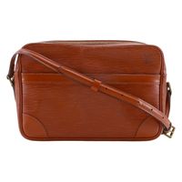ルイ・ヴィトン LOUIS VUITTON トロカデロ27 ショルダーバッグ ヴィンテージ M52303 エピレザー ケニアブラウン 1991年 茶 MI0961 斜め掛け,肩掛け,A5 ファスナー Trocadero27 ユニセックス【中古】