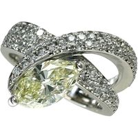 11号 ダイヤモンド(VLY-SI2-SB) 0.764ct ダイヤモンド 0.64ct リング・指輪 Pt900プラチナ 9.5g レディース 【中古】