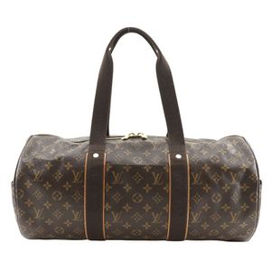 二手LOUIS VUITTONSporty Bobourg 波士顿包 M97036，Monogram 帆布，2009 年款，棕色，AR3059，肩包/手提包，A4 尺寸，双拉链，男女通用