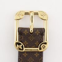 LOUIS VUITTON Ceinture Malletier belt M9943 Brown Monogram canvas unisex LOUIS VUITTON Ceinture Malletier belt M9943 Brown Monogram  main image 3
