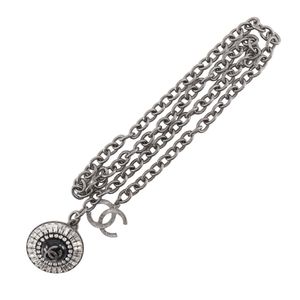 二手香奈儿链条腰带，Coco Mark，春季系列，金属镶钻，2007，07P，女士。