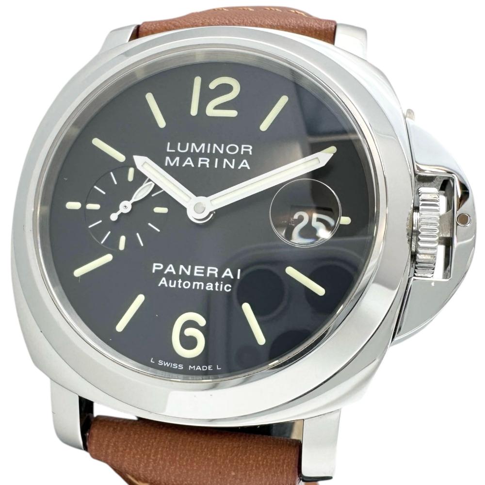 PANERAI/パネライ PAM00104 ルミノール マリーナ 腕時計 ステンレス