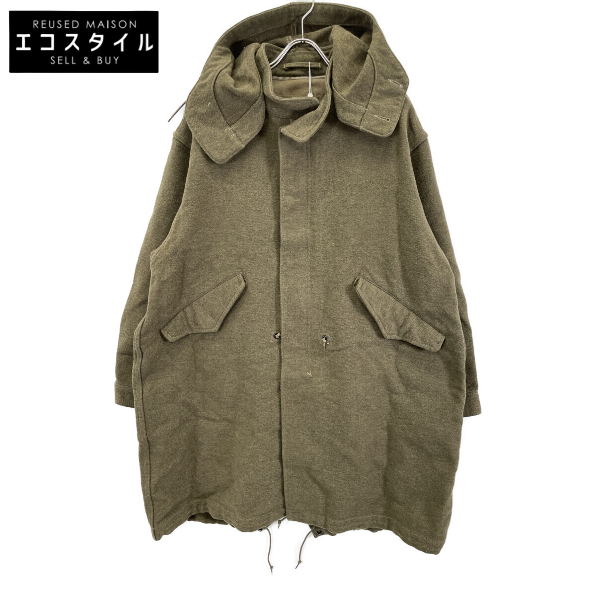 コモリ 19AW ﾌｰﾃﾞｯﾄﾞｺｰﾄ Q03-04007 2 | 日本二手精品 ｜ ドコデモ