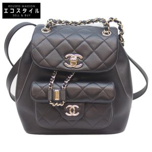 Chanel AS2908 Black Dumas G Hardware Ram Mini Backpack