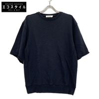 Jil Sander JSUM706025 Navy Inside-Out Design Crew Neck T-Shirt