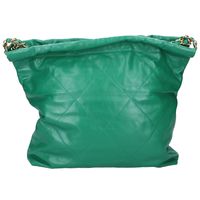 香奈兒 AS3260,近乎全新,金屬Plate亮面小牛皮,配金色五金配件和香奈兒 22 小鏈條