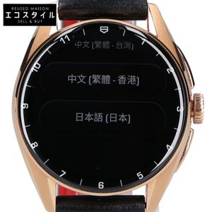 タグホイヤー 【美品】SBR8011 コネクテッド キャリバー E4 ゴールデン・ブライトエディション スマートウォッチ