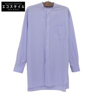 코모리 코튼 밴드 컬러 셔츠 탑스 맨즈 퍼플 3 23SS 36