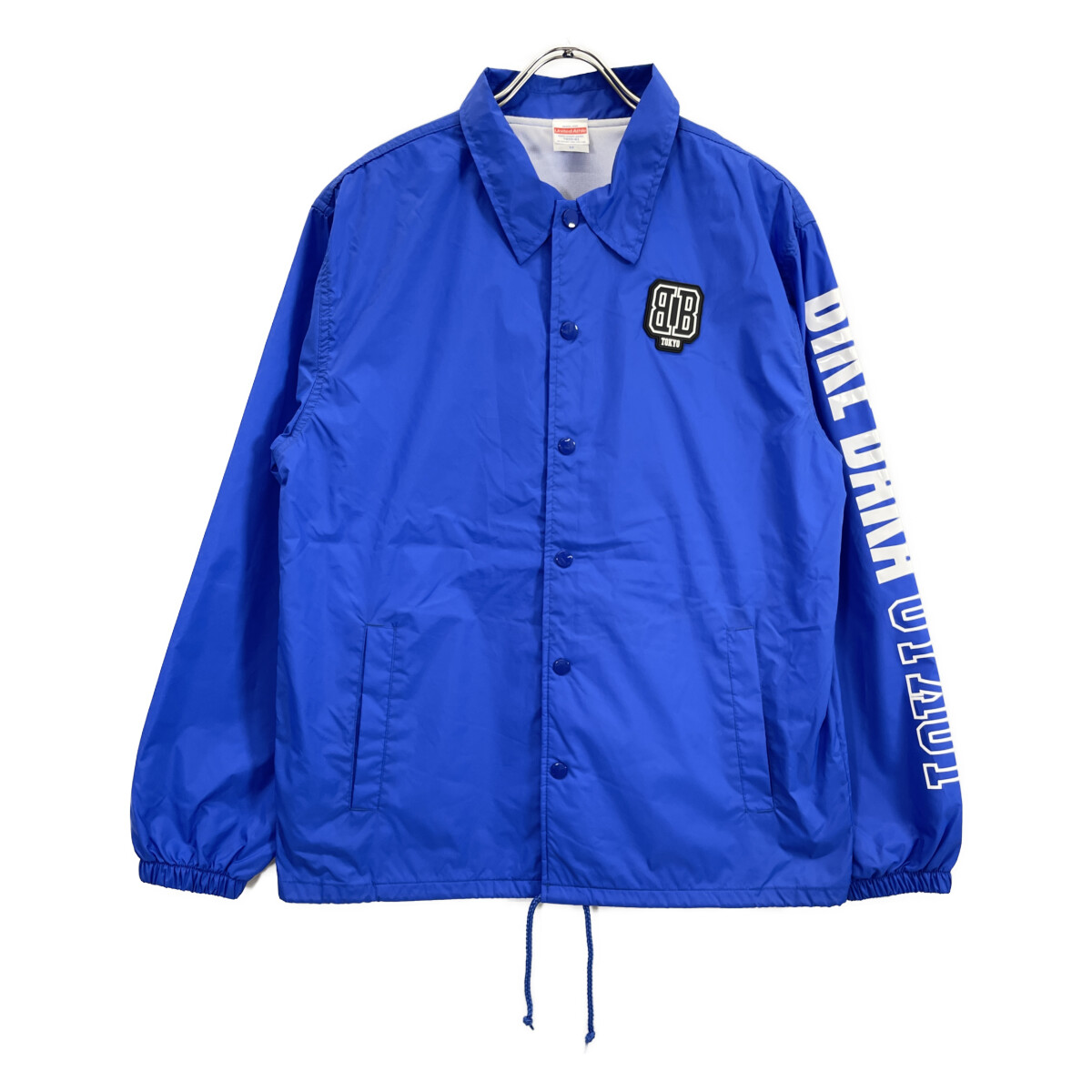 蓝色BIKE BAKA TOKYO 教练夹克，M 码| 日本二手精品｜ 多和梦