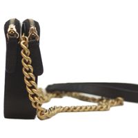 香奈兒 27 號 A84069 黑色魚子醬皮配金色五金件，香奈兒 Boys 鏈條錢包