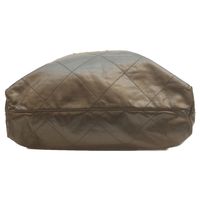 香奈兒 AS3262 黑色亮面小牛皮手袋,配銀色五金配件,香奈兒 22 號大號