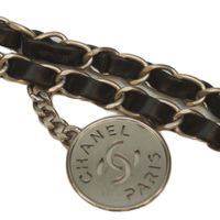 香奈兒 AS3262 黑色亮面小牛皮手袋,配銀色五金配件,香奈兒 22 號大號