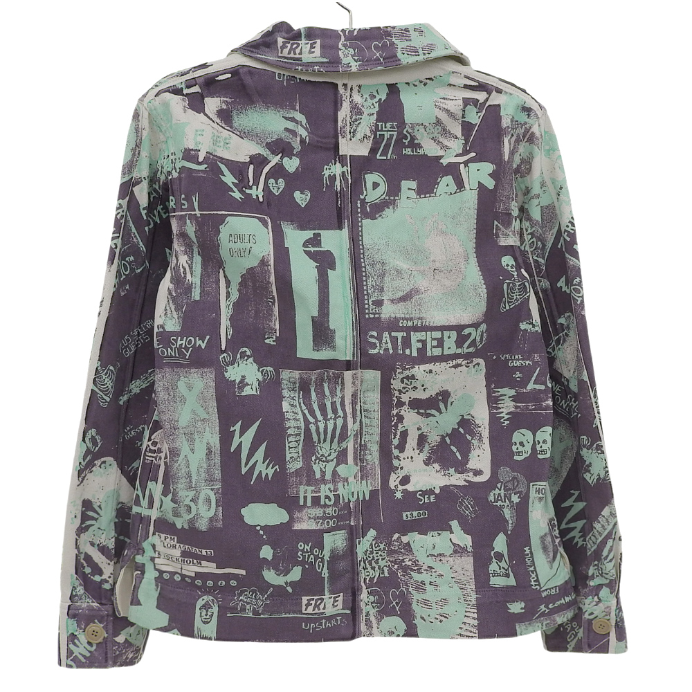 Acne Studios 男士全印花夹克，多色，44 码(FN-MN-OUTW000163) | 日本