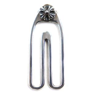 Excellent condition: Chrome Hearts Paper Clip, 925 CH Plus, bill clip, money clip, silver, weight 10.97g, men's.