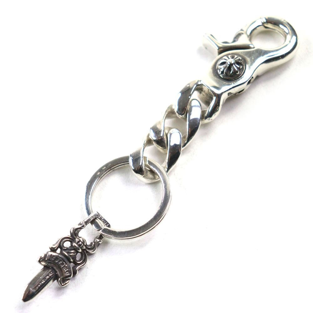 美品▽CHROME HEARTS クロムハーツ CLP CHN CLASSIC ショート 