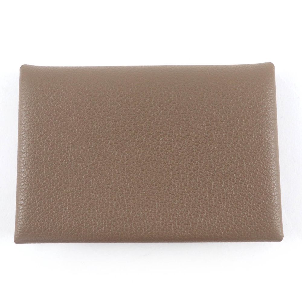 미사용품☆HERMES 헤르메스 칼비듀오 에버 컬러 에투프 실버 쇠장식 카드 케이스 코인 케이스 W각인 | 日本二手精品 ｜ 도코데모