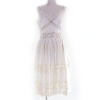gold lace mermaid dress Yellow Tulle Mermaid V-neck Lace Prom Dresses, MP961 main image 0