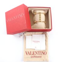 未使用品☆Valentino Garavani ヴァレンティノガラヴァーニ メタル 