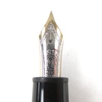 品相極佳的MONTBLANCMeisterstück 146 14K 金鋼筆，F 尖，白色星形標誌，帶吸盤功能，德國製造