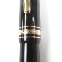 品相極佳的MONTBLANCMeisterstück 146 14K 金鋼筆，F 尖，白色星形標誌，帶吸盤功能，德國製造