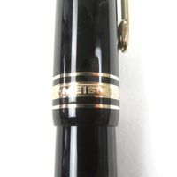品相極佳的MONTBLANCMeisterstück 146 14K 金鋼筆，F 尖，白色星形標誌，帶吸盤功能，德國製造