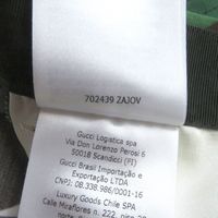 Unused GUCCI adidas Trefoil and GG logo all-over print shorts