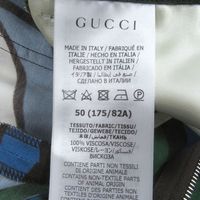 Unused GUCCI adidas Trefoil and GG logo all-over print shorts